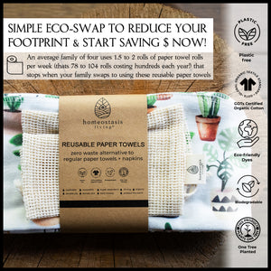 REusable Paper Towels (Plant Love)