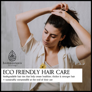 Biodegradable + Organic Hair Ties (Blonde | 30 pack)