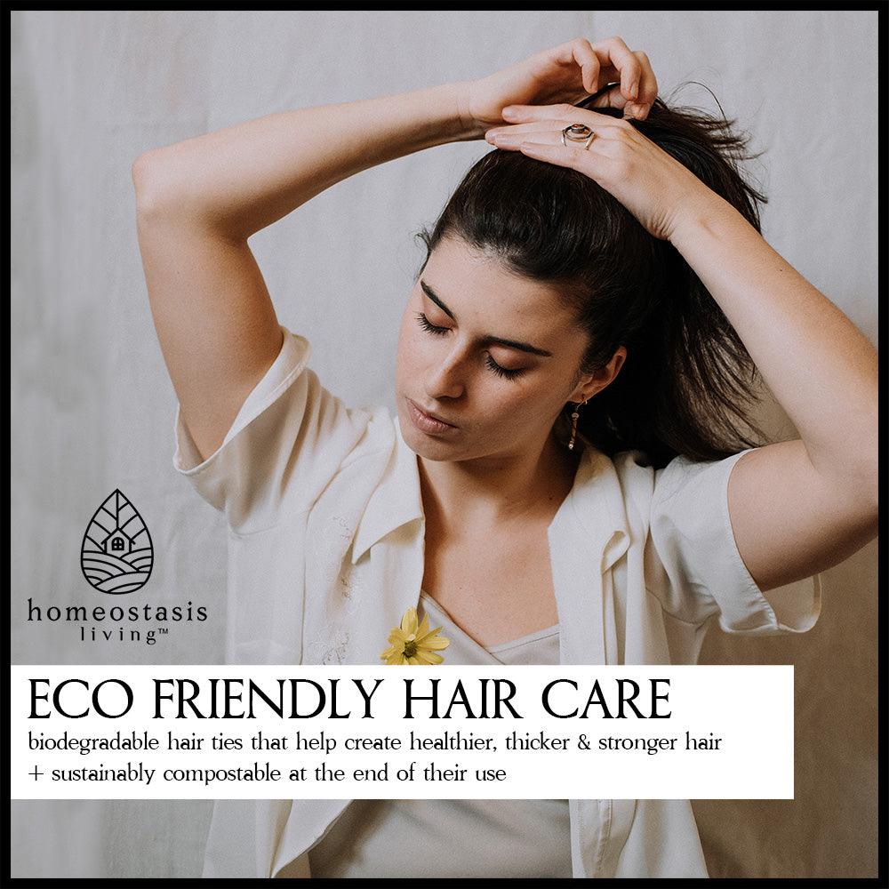 Biodegradable + Organic Hair Ties (Mixed | 30 pack)